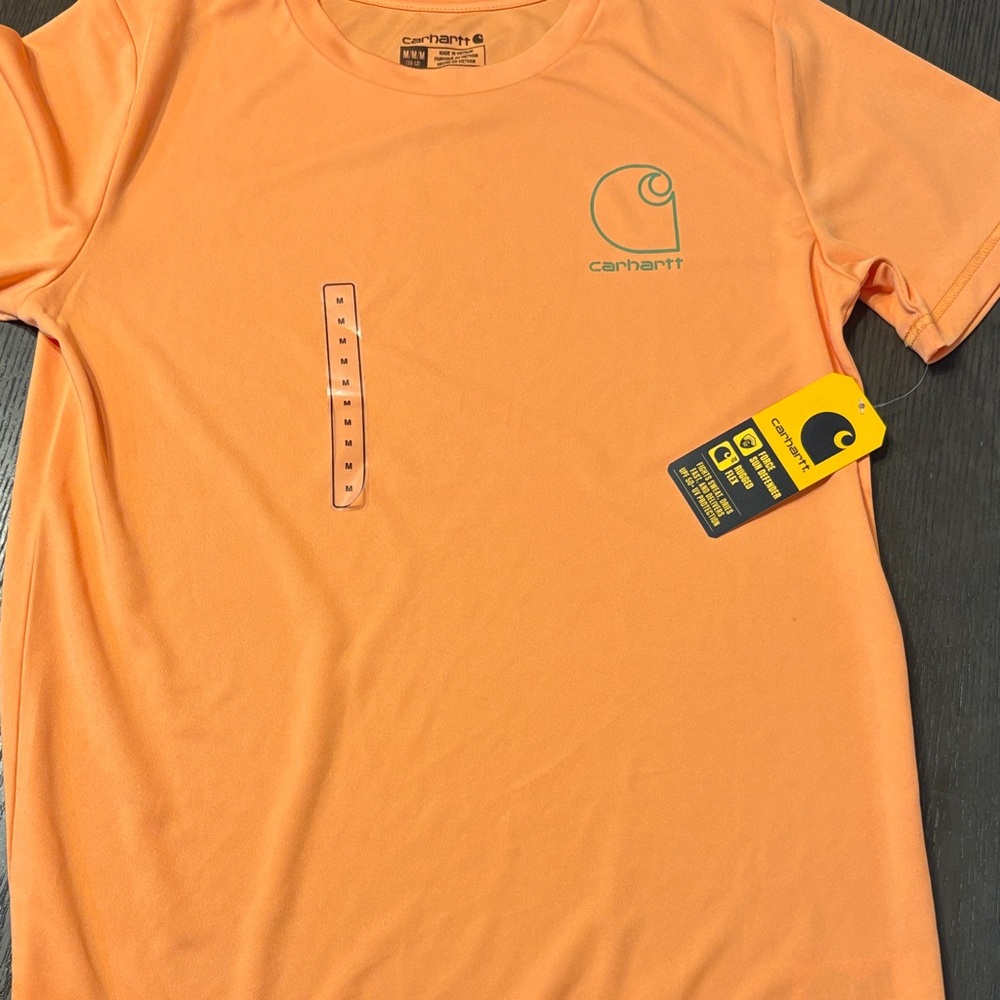 Carhartt Kids Bright Orange Short Sleeve Tee NWT